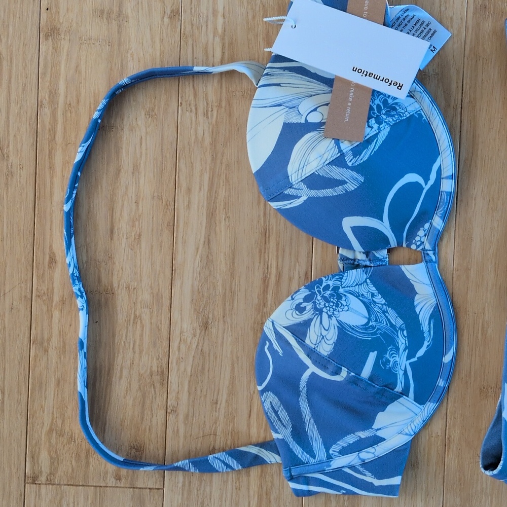 ✨ NWT Reformation Lago Bikini In Cozumel Size M - Picture 5 of 8